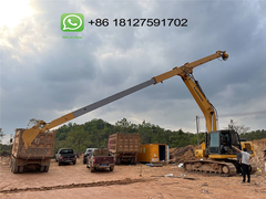 14 เมตรหรือ 16 เมตร excavator มือโทรทรรศน์สําหรับ 200 excavator CAT320 CAT330