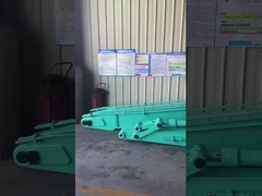 Excavator Long Reach Boom และแขน 18m กับถังสําหรับ SK210