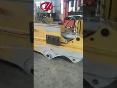 การทดสอบการจัดลําดับแขนเลื่อนโทรทรรศน์ของเครื่องขุด